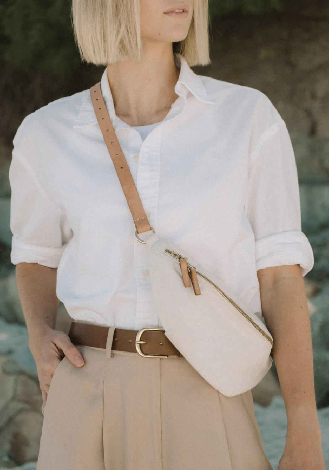 BADI Culture Hip Bag Muun Bag Natural