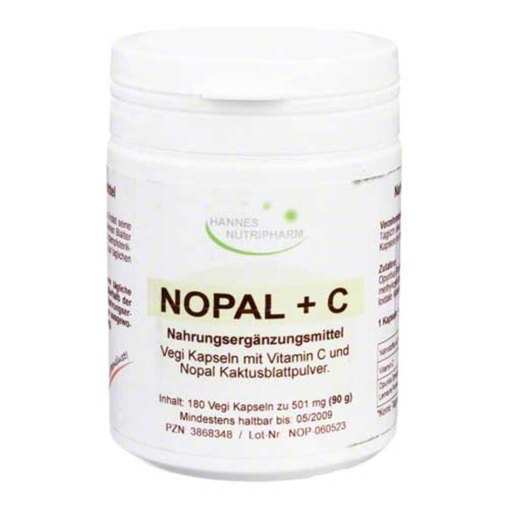 Nopal Kaktus Vegi Kapseln, 180 St
