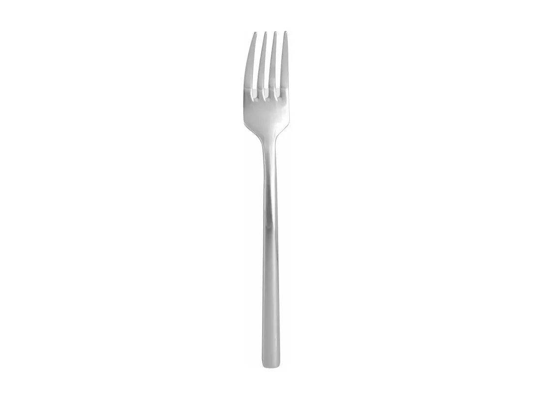 Ogo Living - Lot 6 Fourchettes De Table Nature 19.5cm En Acier Inoxydable