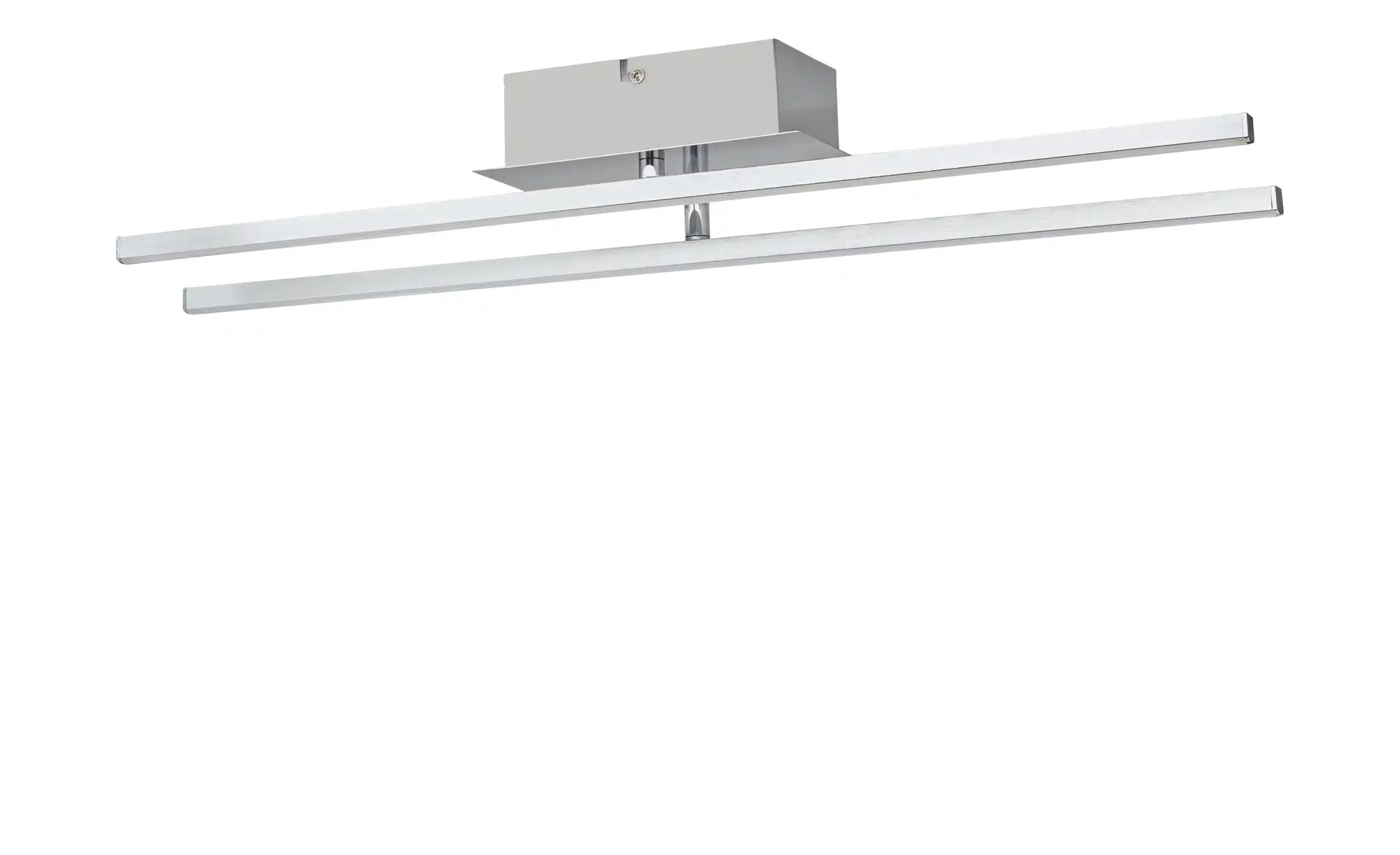KHG LED-Deckenleuchte, 2-flammig nickel matt