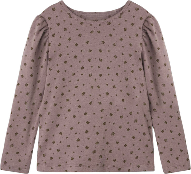 Name It NMFNOELLA LS SLIM TOP Twilight mauve