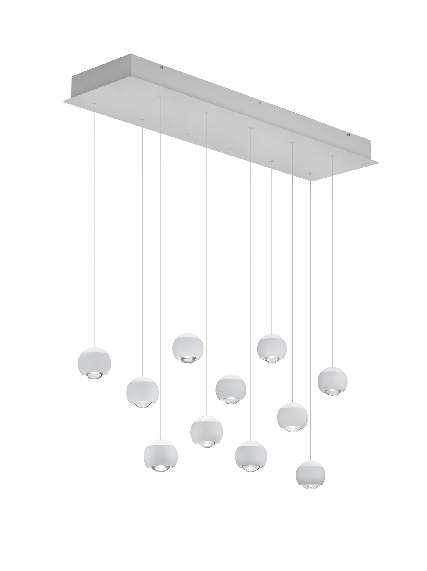 Musterring LED Balkenpendel MR CANNON 11-flg weiß