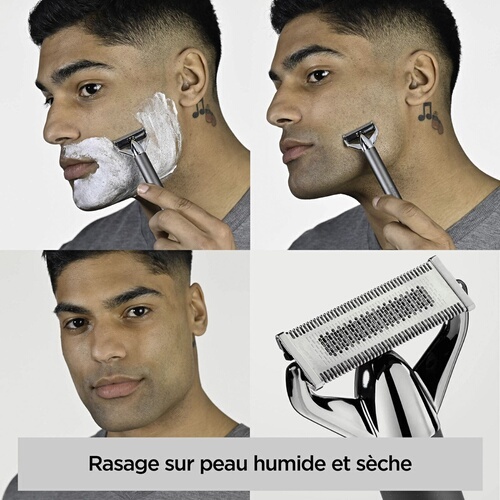 Tondeuse homme Babyliss - OT996E - Tondeuse barbe X-Blade Super-X Metal