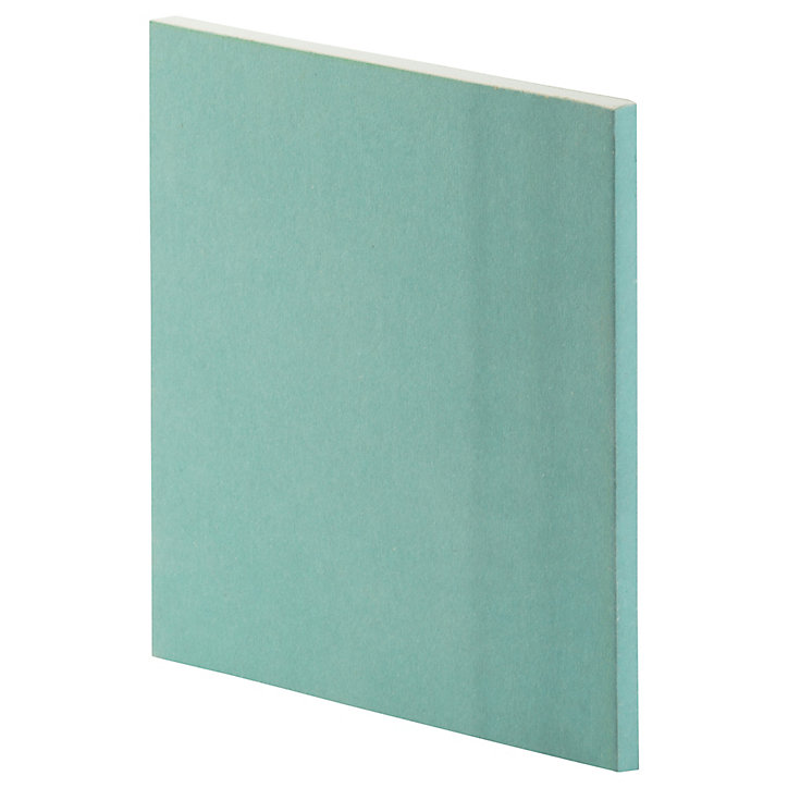 Plaque de plâtre hydrofuge Pladur 125 x 60 cm, ép.13 mm (vendue à la plaque)