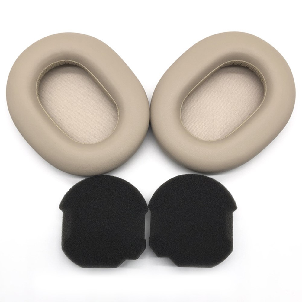 (2er Set) Sony WH-1000XM5 Kopfhörer Ersatz Ohr Polster Kissen - Silber