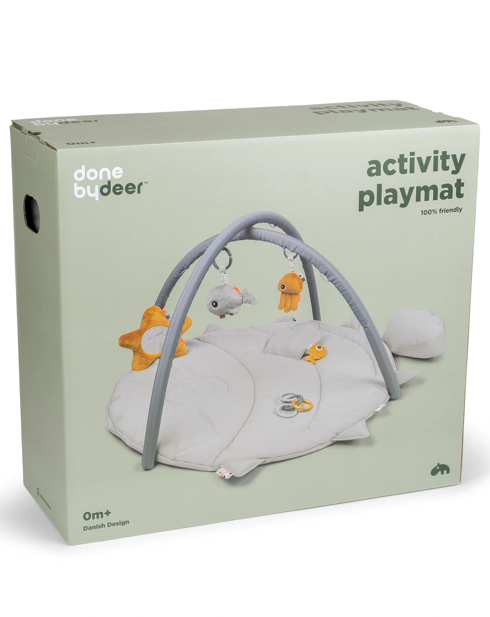 Spielbogen SEA FRIENDS (⌀90x48cm) 2-teilig in grau
