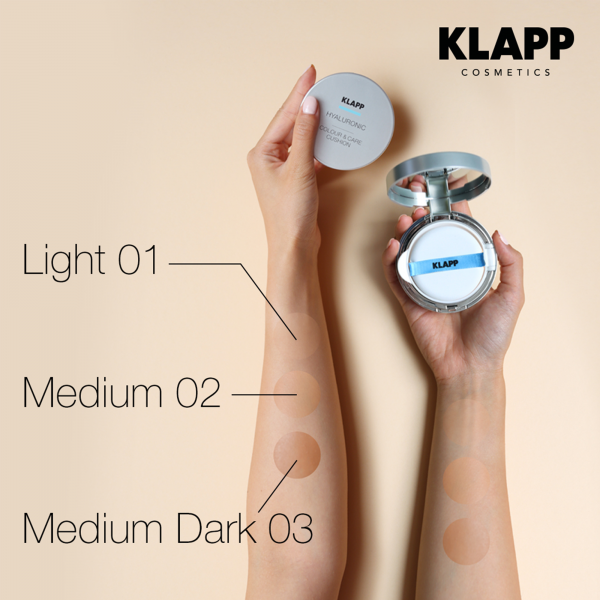 Klapp Hyaluronic Colour & Care Cushion Nr.1 Light 15g