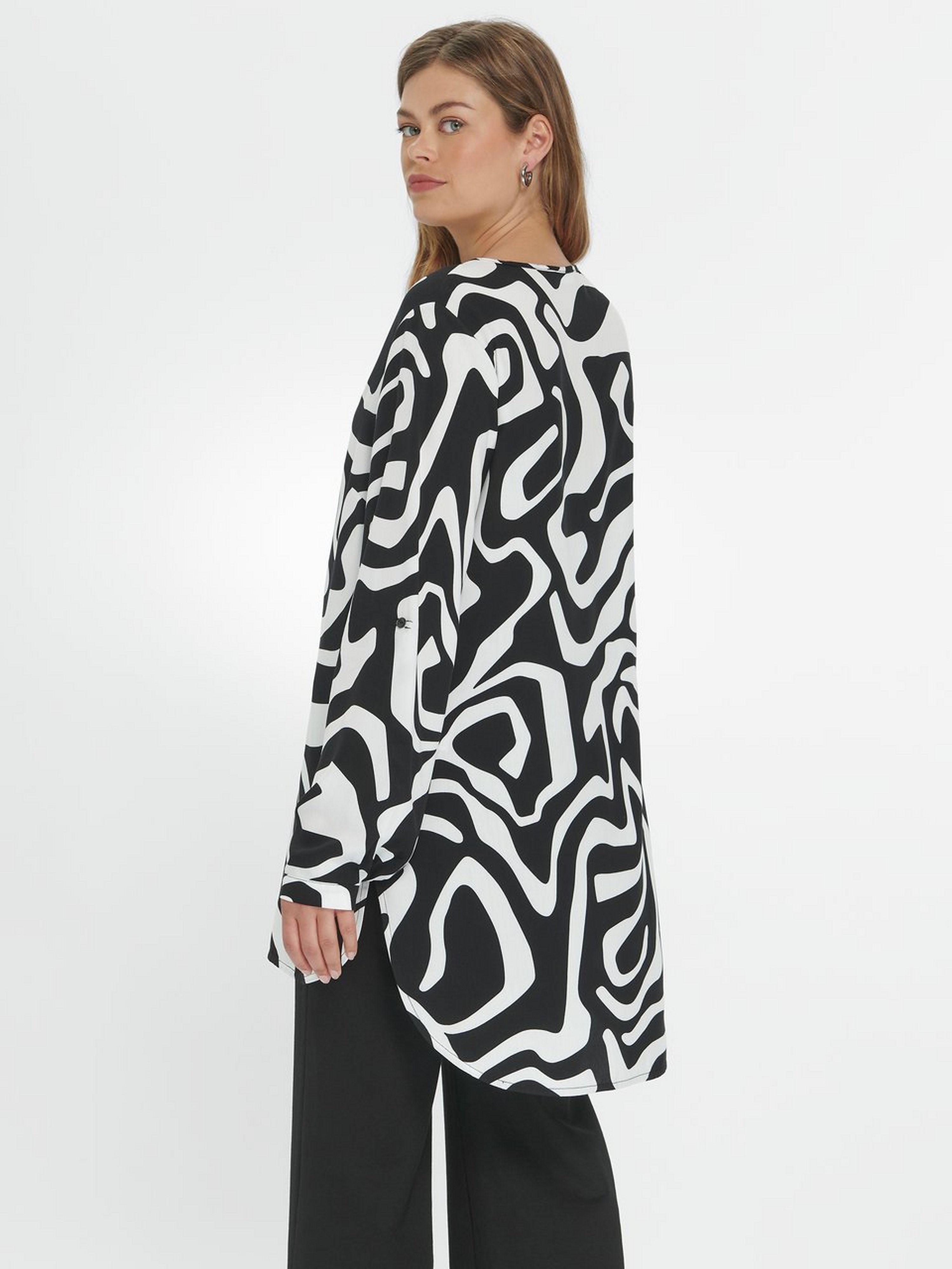 Long-Bluse