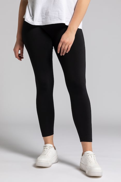 Leggings, schmal geschnitten, High Waist, Elastikbund, Jersey