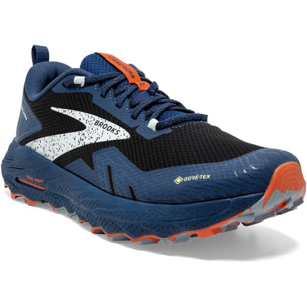 Chaussure trail BROOKS CASCADIA 17 GORE-TEX BLACK/BLUE/FIRECRACKER