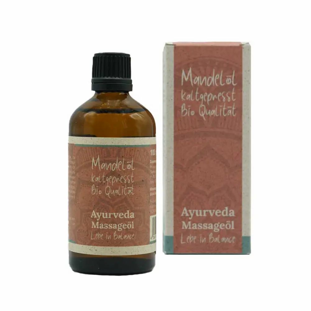 Salufast Mandelöl – Ayurveda Massageöl