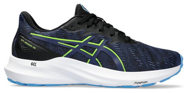 Chaussures de Running Enfant Asics GT-2000 12 GS Noir Bleu