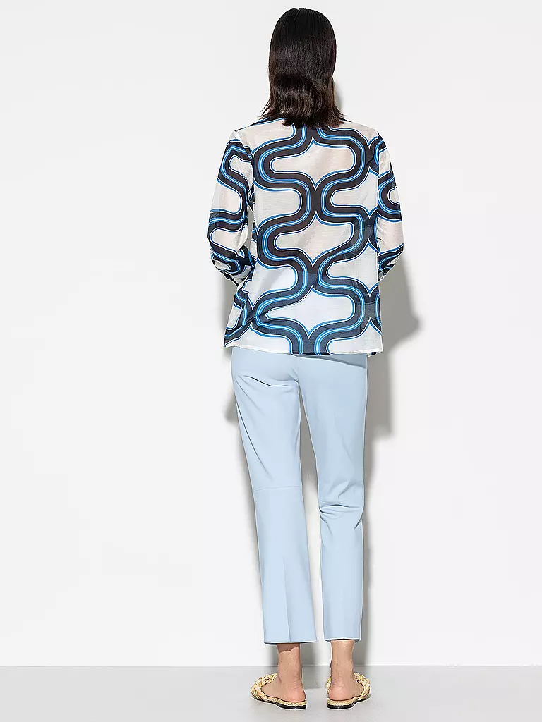 LUISA CERANO Hose Flared Fit blau