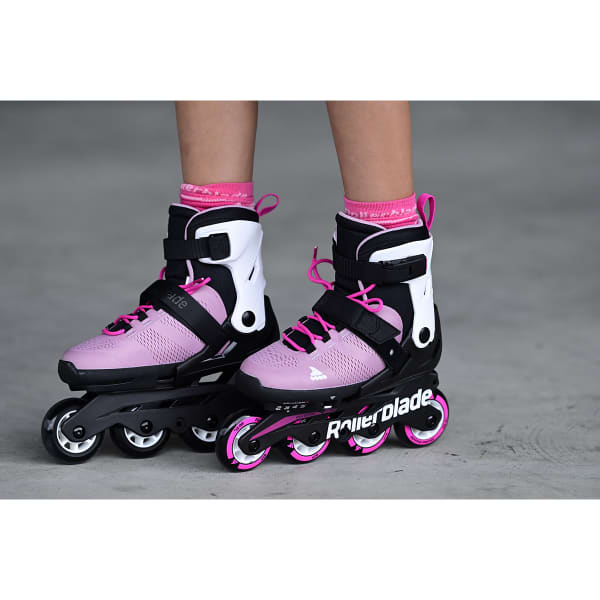 Roller fitness ROLLERBLADE MICROBLADE PINK/WHITE