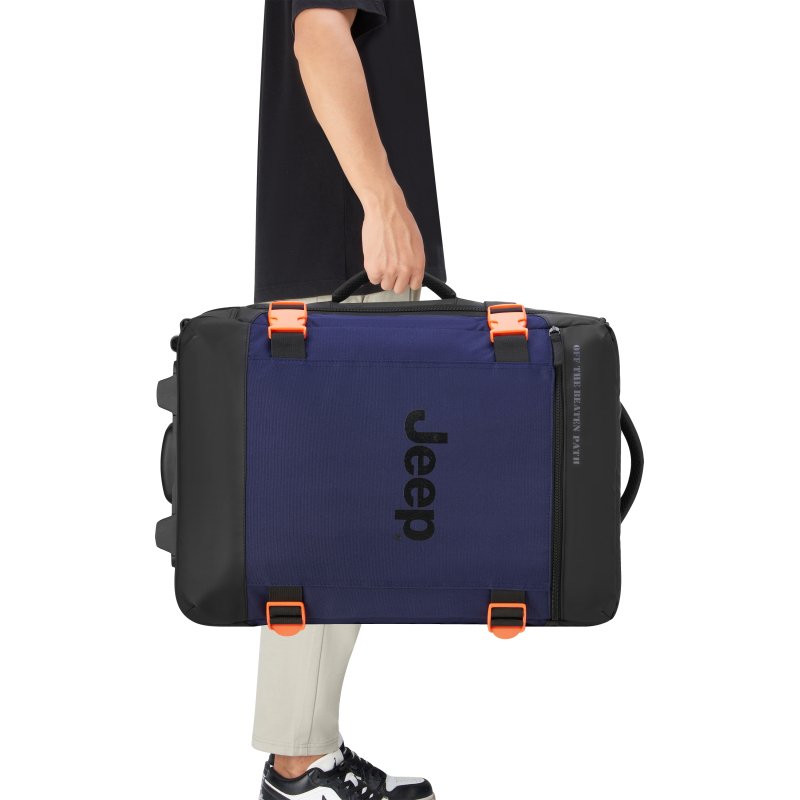 Sac de voyage trolley 55 cm JS007C bleu