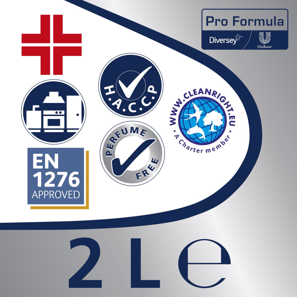 Cif Professional 2-in-1 Desinfecterende Keukenreiniger Pro Formula2 liter