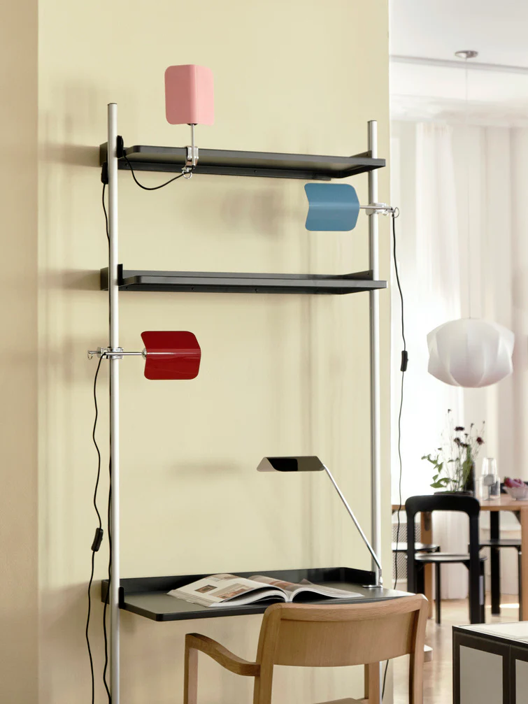 HAY  Apex Clip Lampe - Maroon red