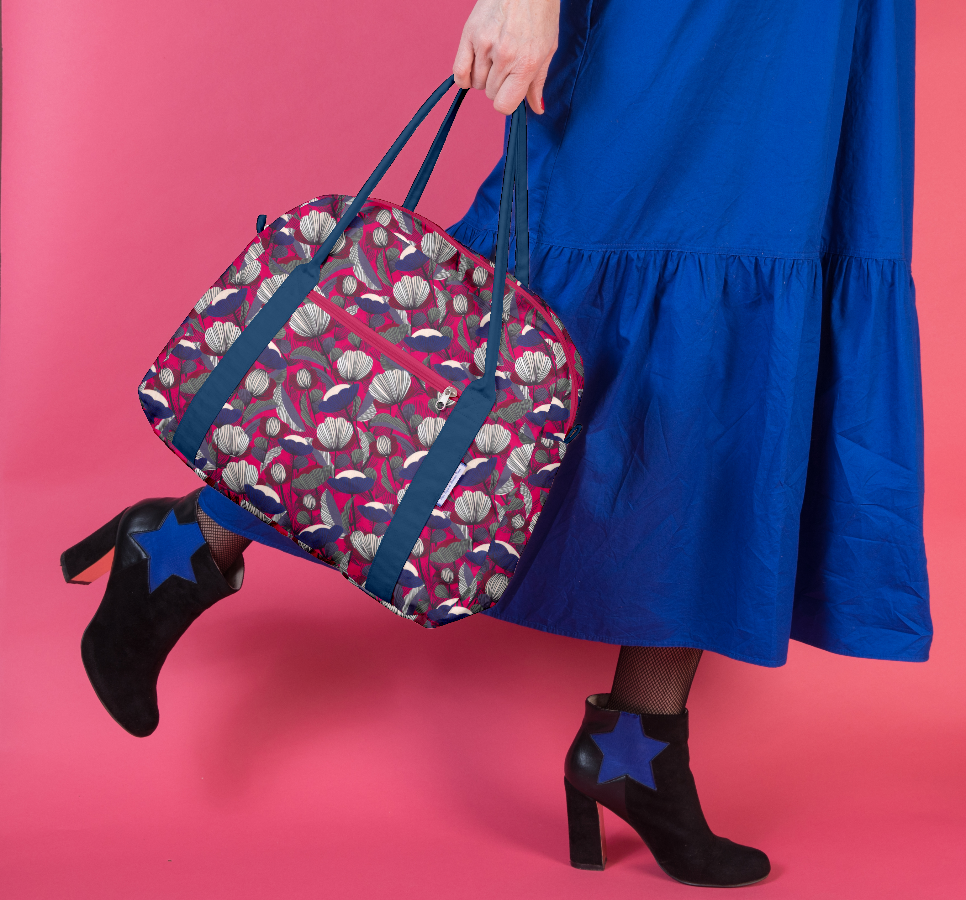 Sac Bowling Pavot Fuchsia