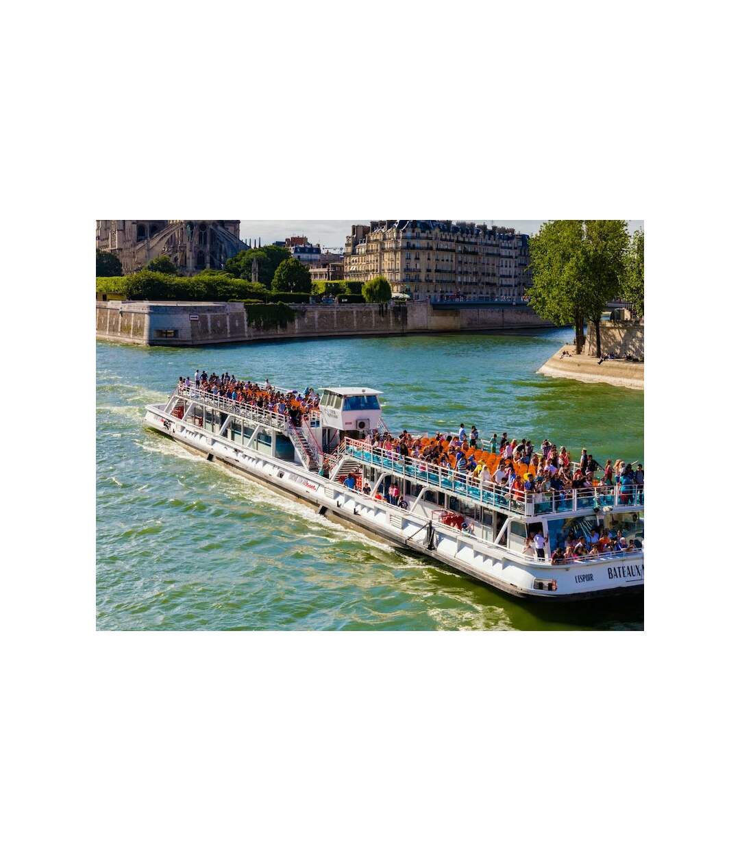 Découverte de Paris lors d’un déjeuner croisière sur la Seine pour 1 adulte et 1 enfant - SMARTBOX - Coffret Cadeau Gastronomie