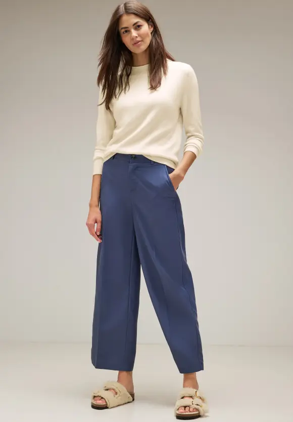 Pullover in Melange Optik - cream white melange