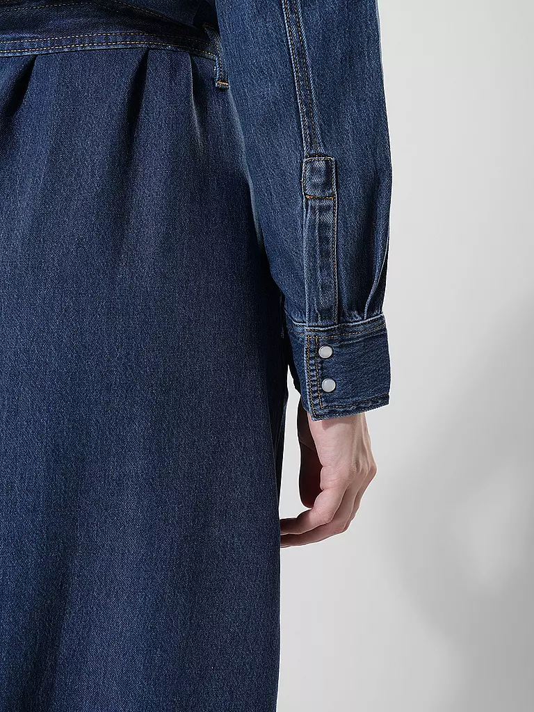 LEVI'S® Midikleid QUINNEY dunkelblau