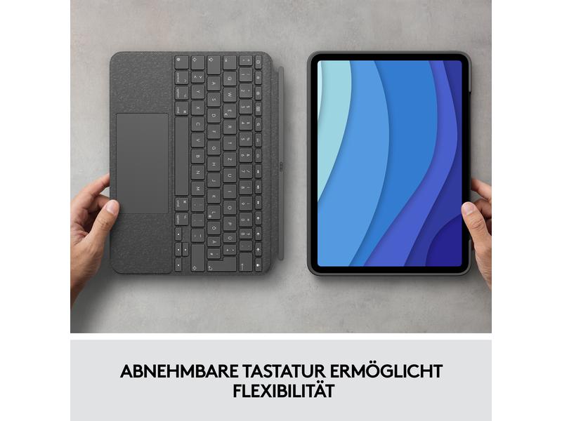 Logitech Tablet Tastatur Cover Combo Touch iPad Pro 11