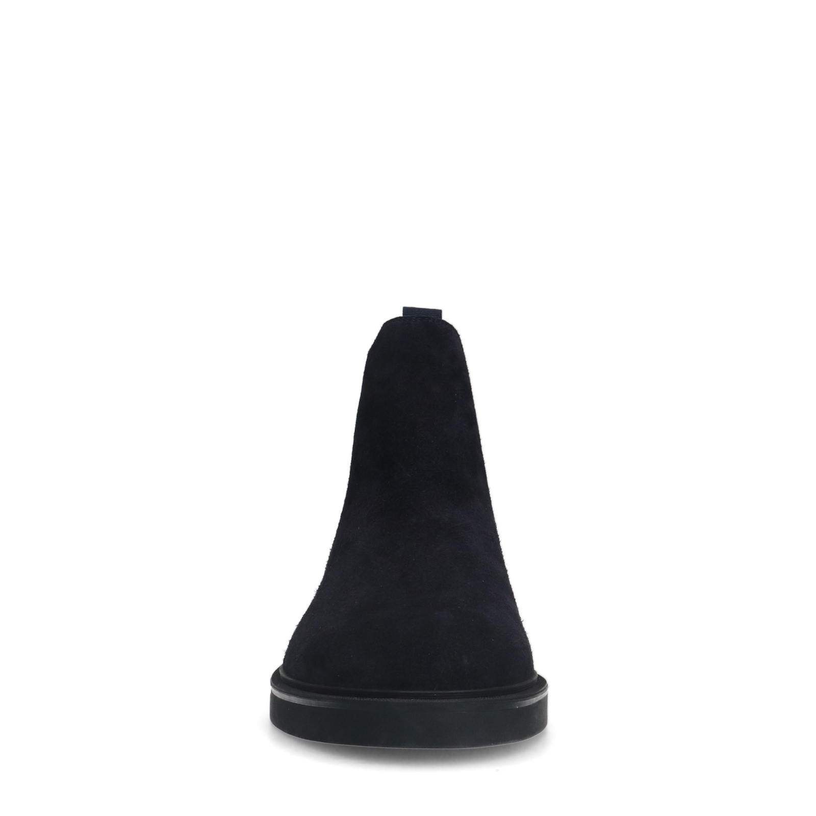 Donkerblauwe suède chelsea boots