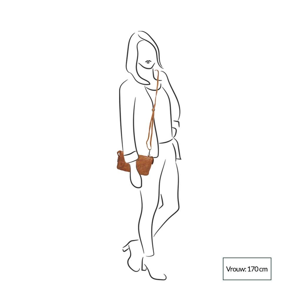 Bear Design Cow Lavato Clutch blue