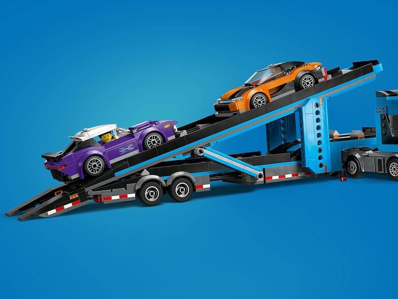 LEGO - City Transportvoertuig - Bouwpakket - Inclusief 4 Voertuigen en 4 Minifiguren