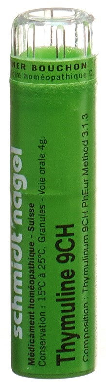 SCHMIDT-NAGEL Thymuline Gran 9 CH 4 g