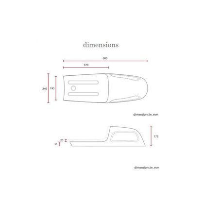Selle confort Brazoline CAFE RACER 13 Universel - Noir