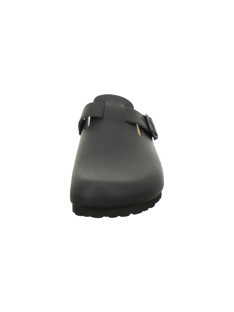 Clogs Herren Leder schwarz