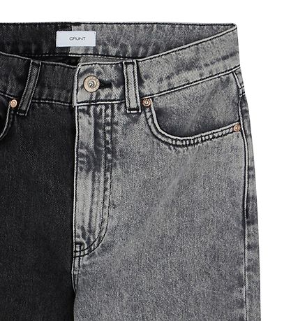 Grønt Jeans - 90s Straight - Sort