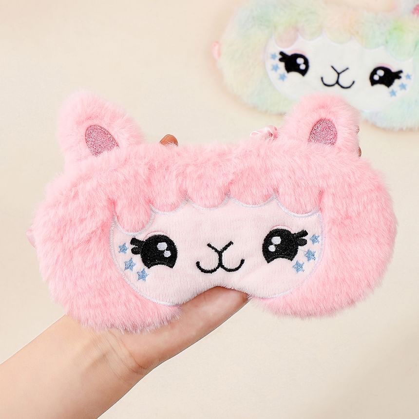Klas 302 - Lama Chenille slaapmasker