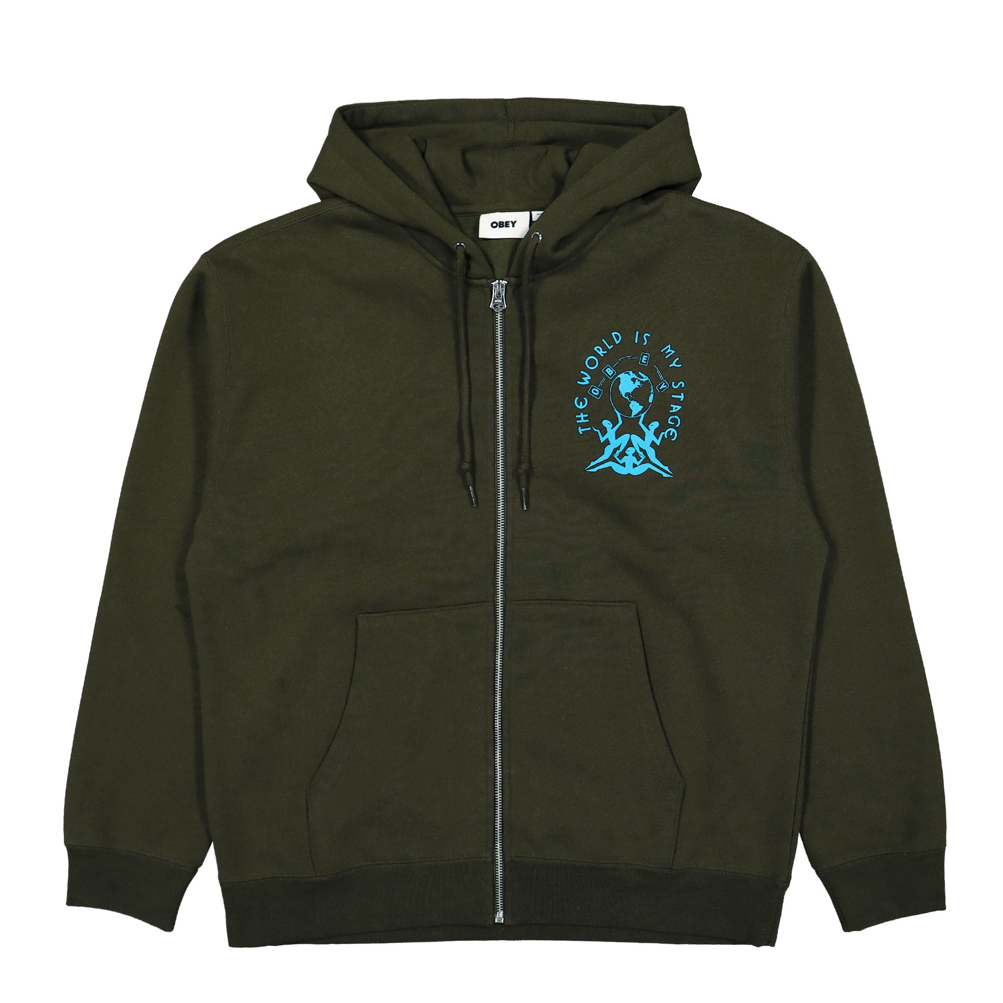 Obey<br>The World Is My Stage Hoodie