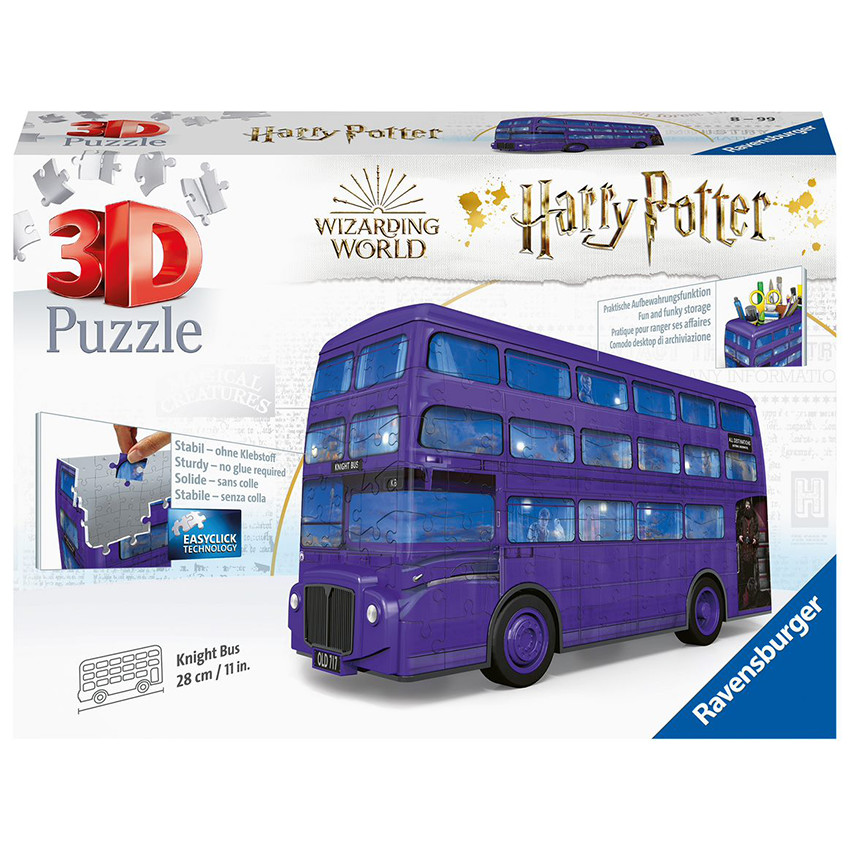 Puzzle 3D Bus Harry Potter 216 Pièces