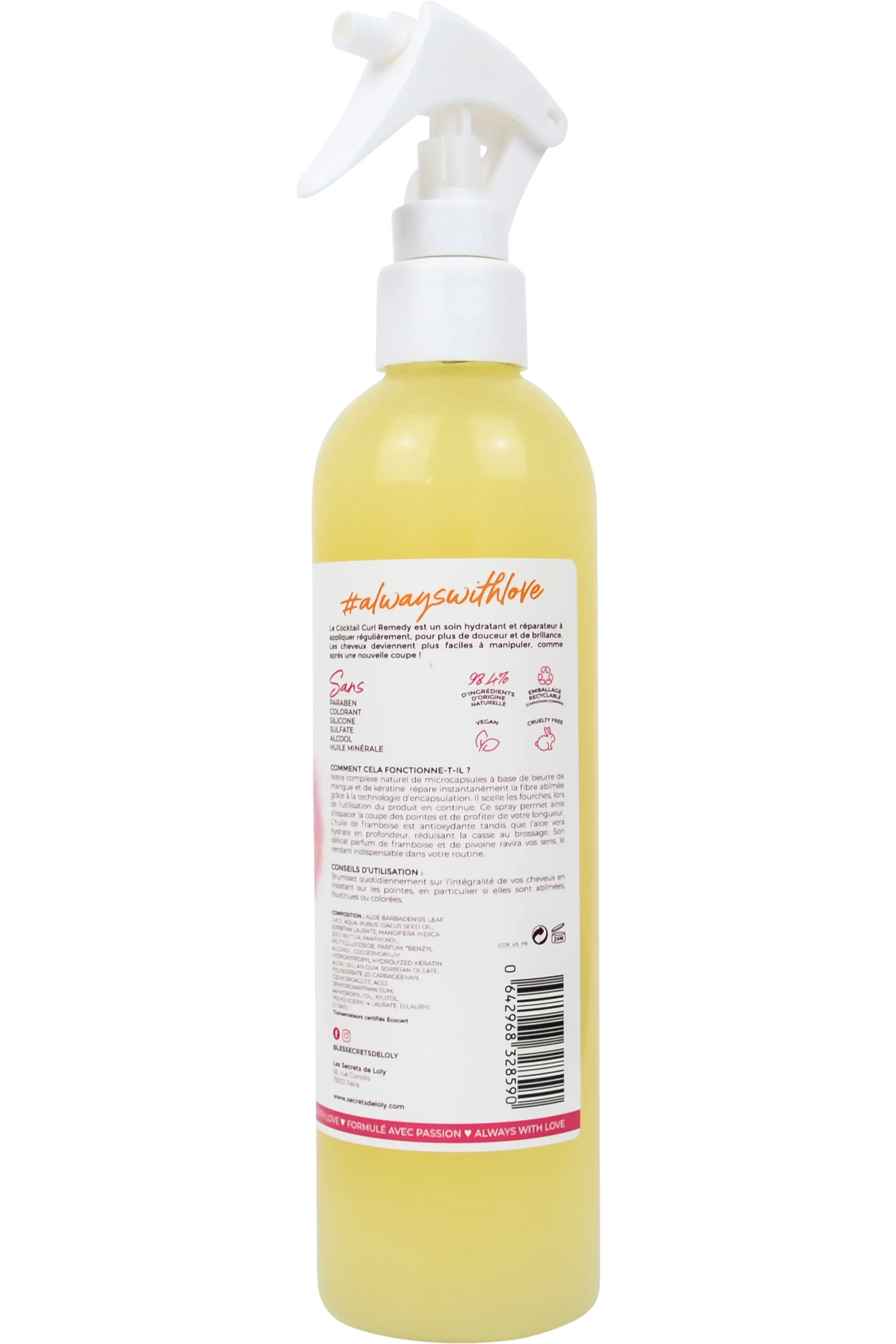 Les Secrets de Loly Spray Cocktail Curl Remedy-310 ml