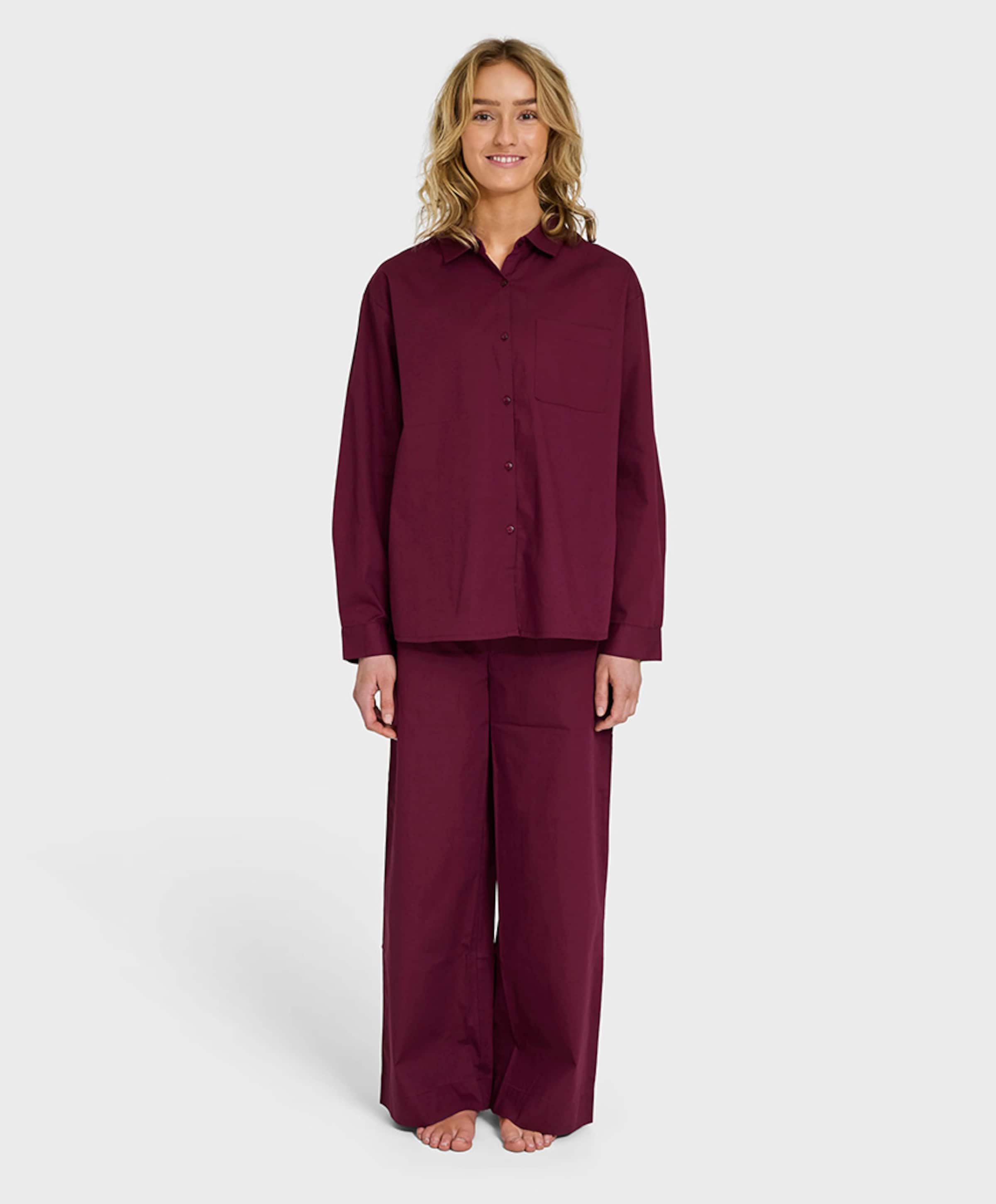 Bongusta Dames t-shirt bordeaux