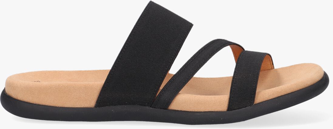 GABOR zwarte gabor slippers 702