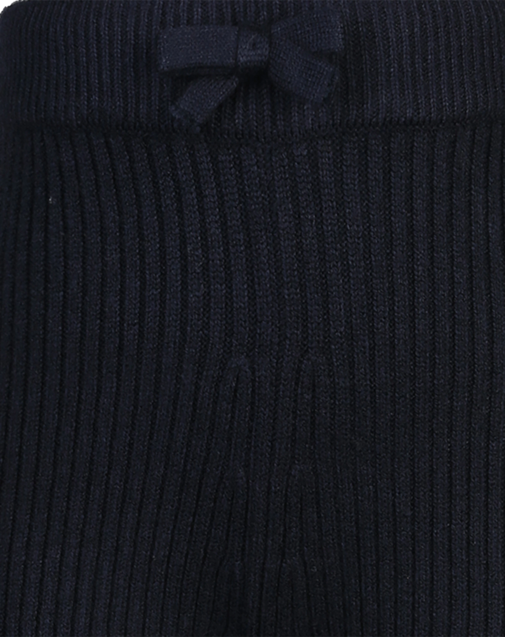 Strick-Leggings BOW in dark navy