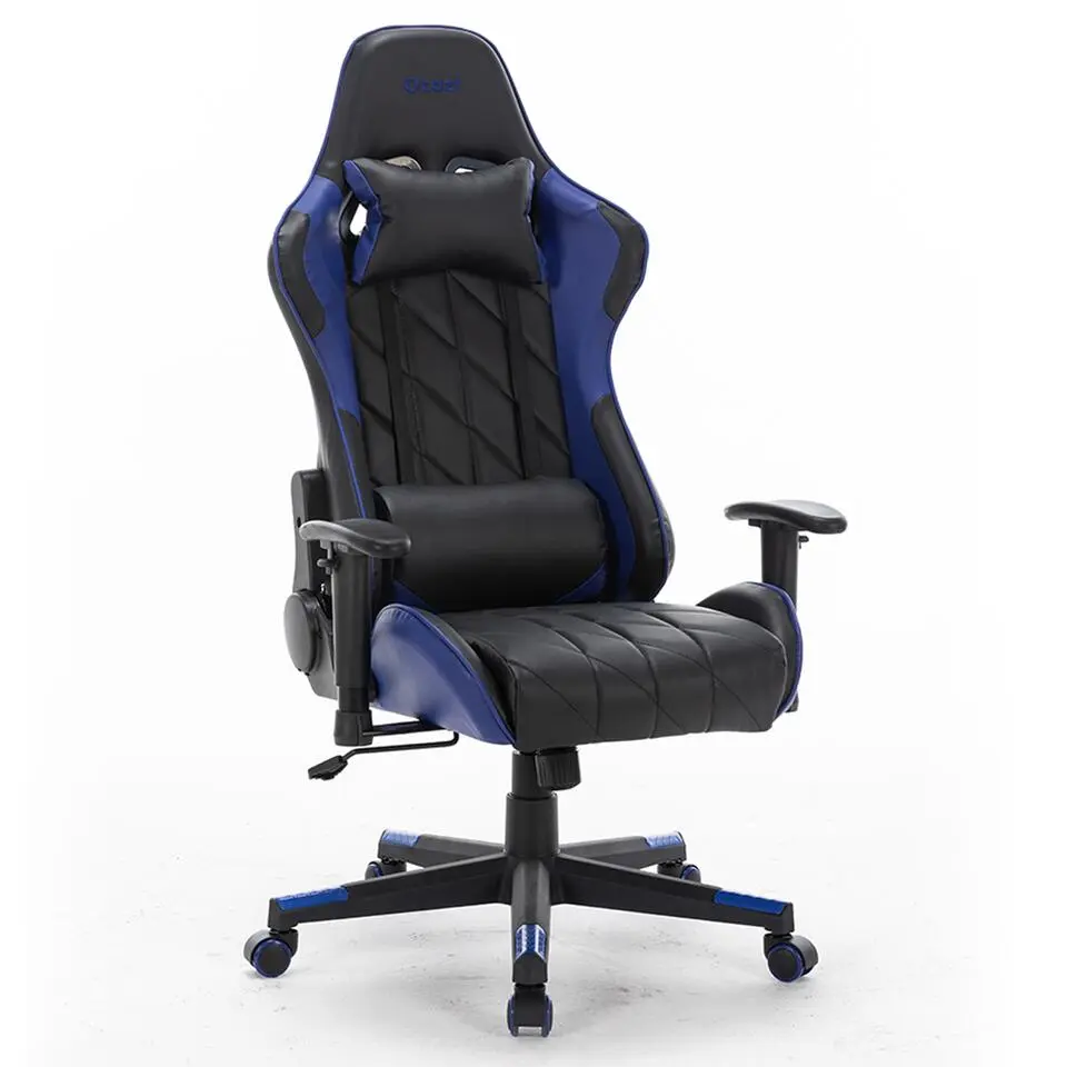 Ocazi Nevada Gaming stoel - Bureaustoel - Zwart/Blauw