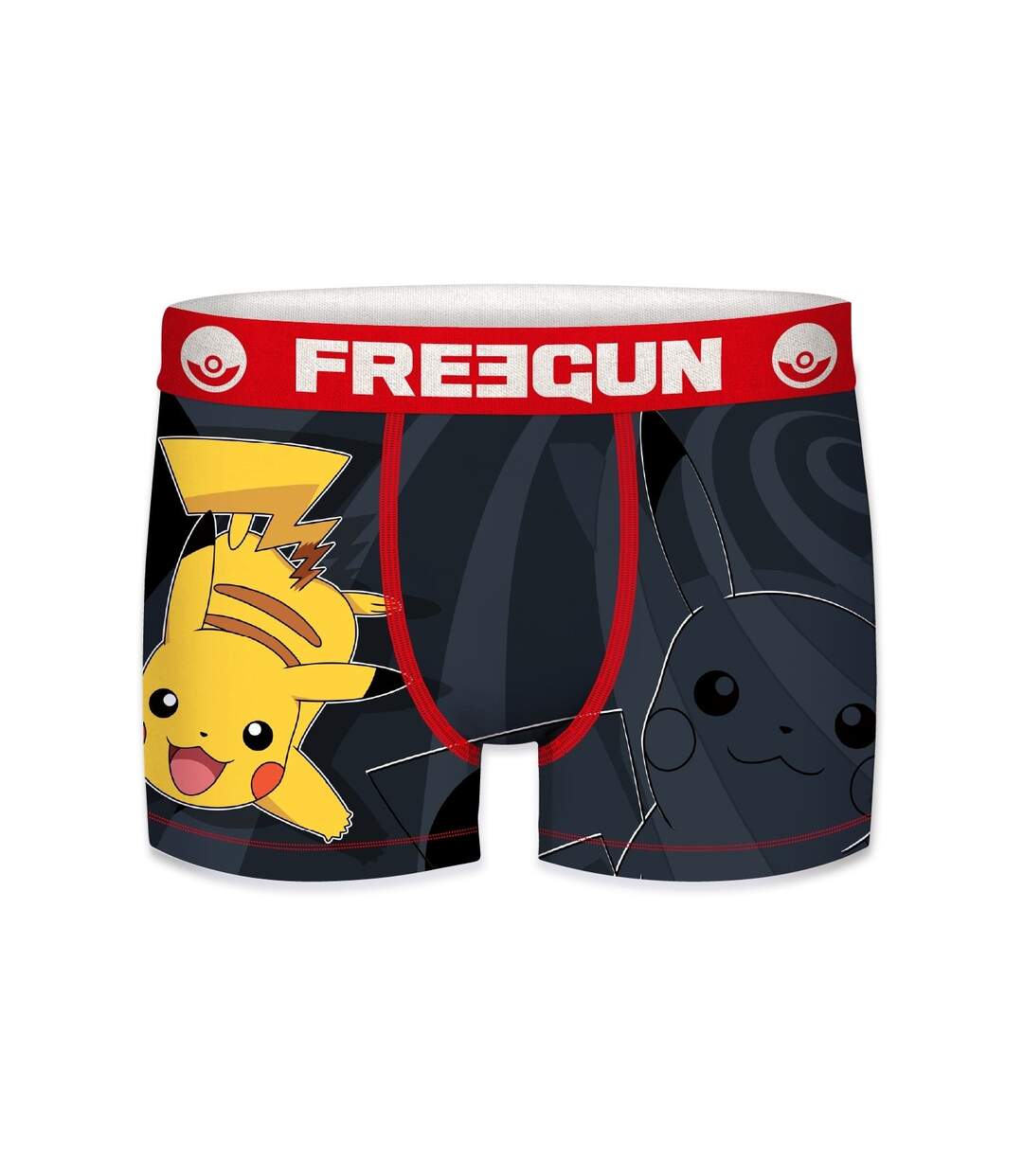 Boxer Homme Pikachu, Caleçon Homme Pokemon, Respirant & Stretch (Lot de 4)