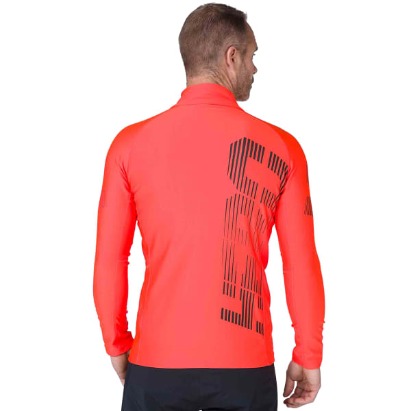 Sweat polaire ROSSIGNOL CLASSIQUE HERO 1/2 ZIP NEON RED