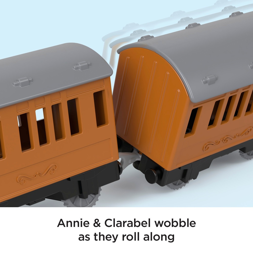 Thomas & seine Freunde: Sprechende Thomas-Motorlokomotive mit Annie und Clarabel
