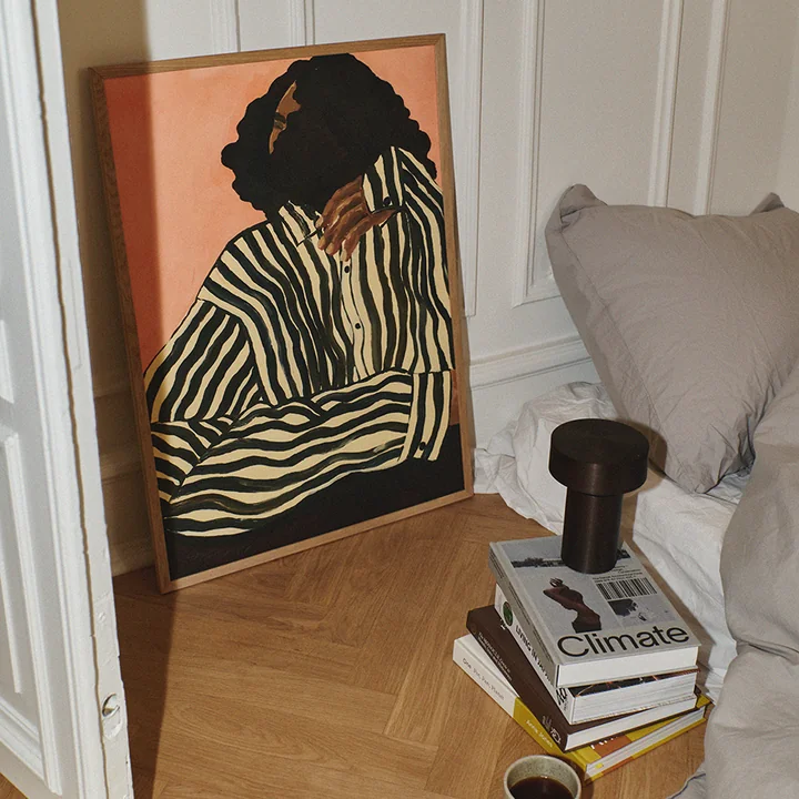 The Poster Club - Serene Stripes von Hanna Peterson, 30 x 40 cm