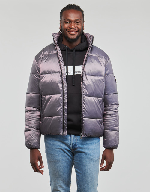 Calvin Klein Jeans - TT RIPSTOP PUFFER JACKET - Gris