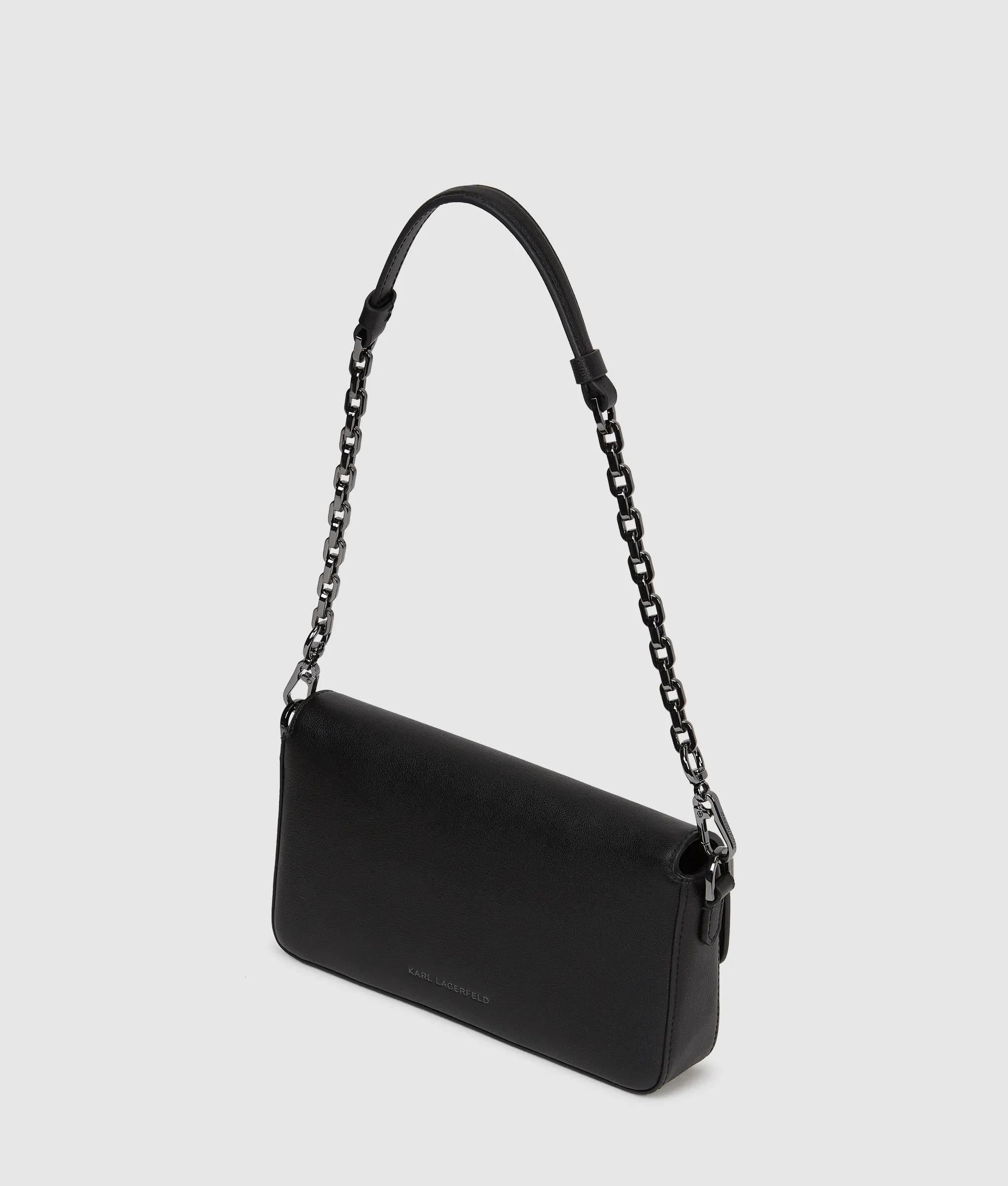 K/Signature schoudertas met kleine ketting