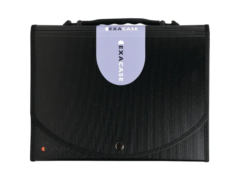 Harmonikamappe Exactive® A4 sort