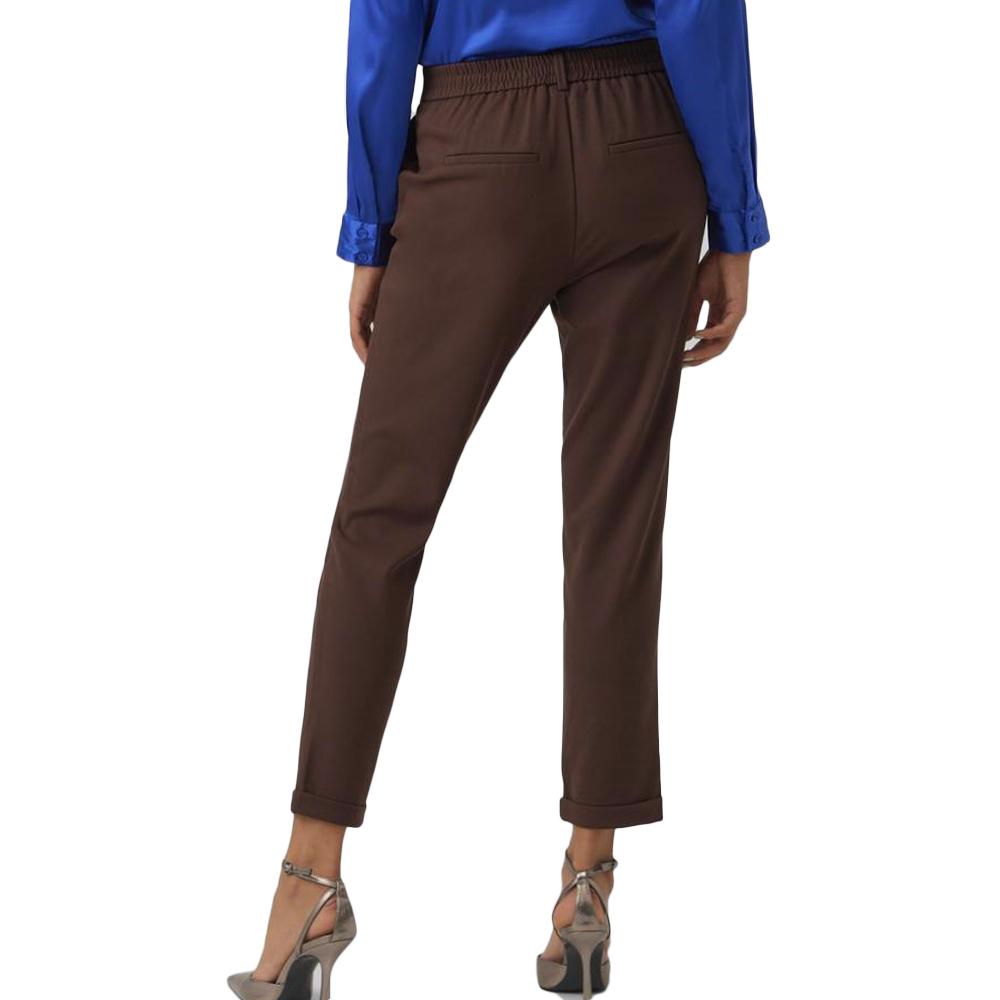 Vero Moda Pantalon en toile Marron Femme Vero Moda Maya