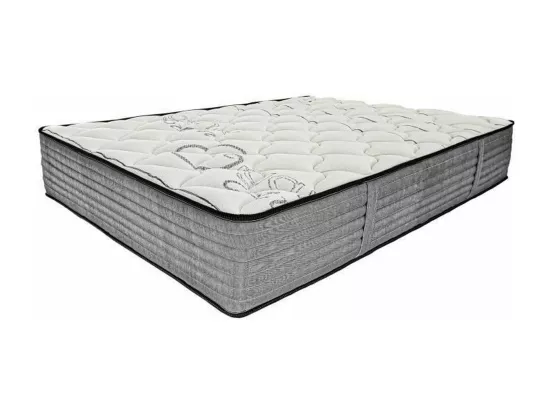 Matelas 160x200 cm ZARINA en mousse mémoire de forme, indépendance du couchage, face été/hiver, épaisseur 26cm